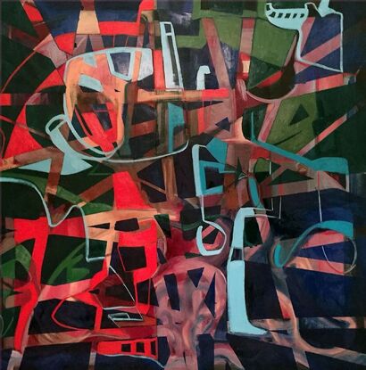 Prereal - a Paint Artowrk by Denise Carvalho